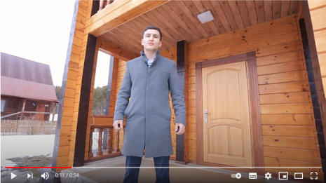 Обзор построенного дома из клееного бруса S = 250 м2