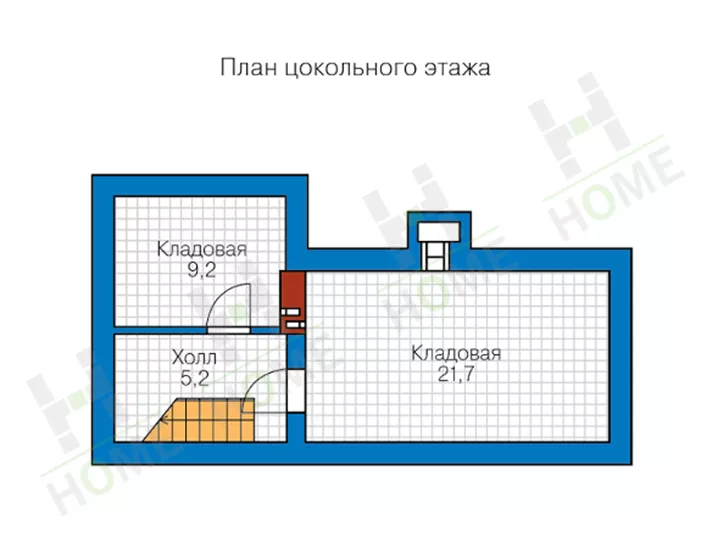 Проект дома 58 70